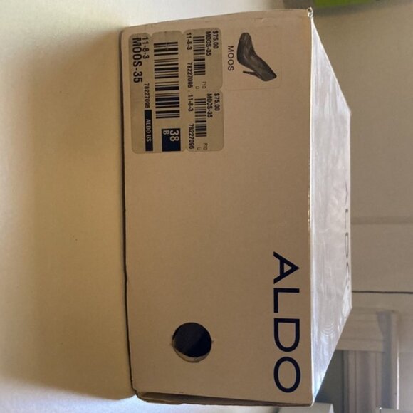 π β¨ Aldo Nude Patent Leather Platform Stiletto Heels | Size 38 - Picture 12 of 12